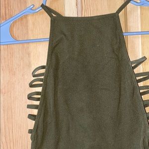 Forever 21 green bodysuit
